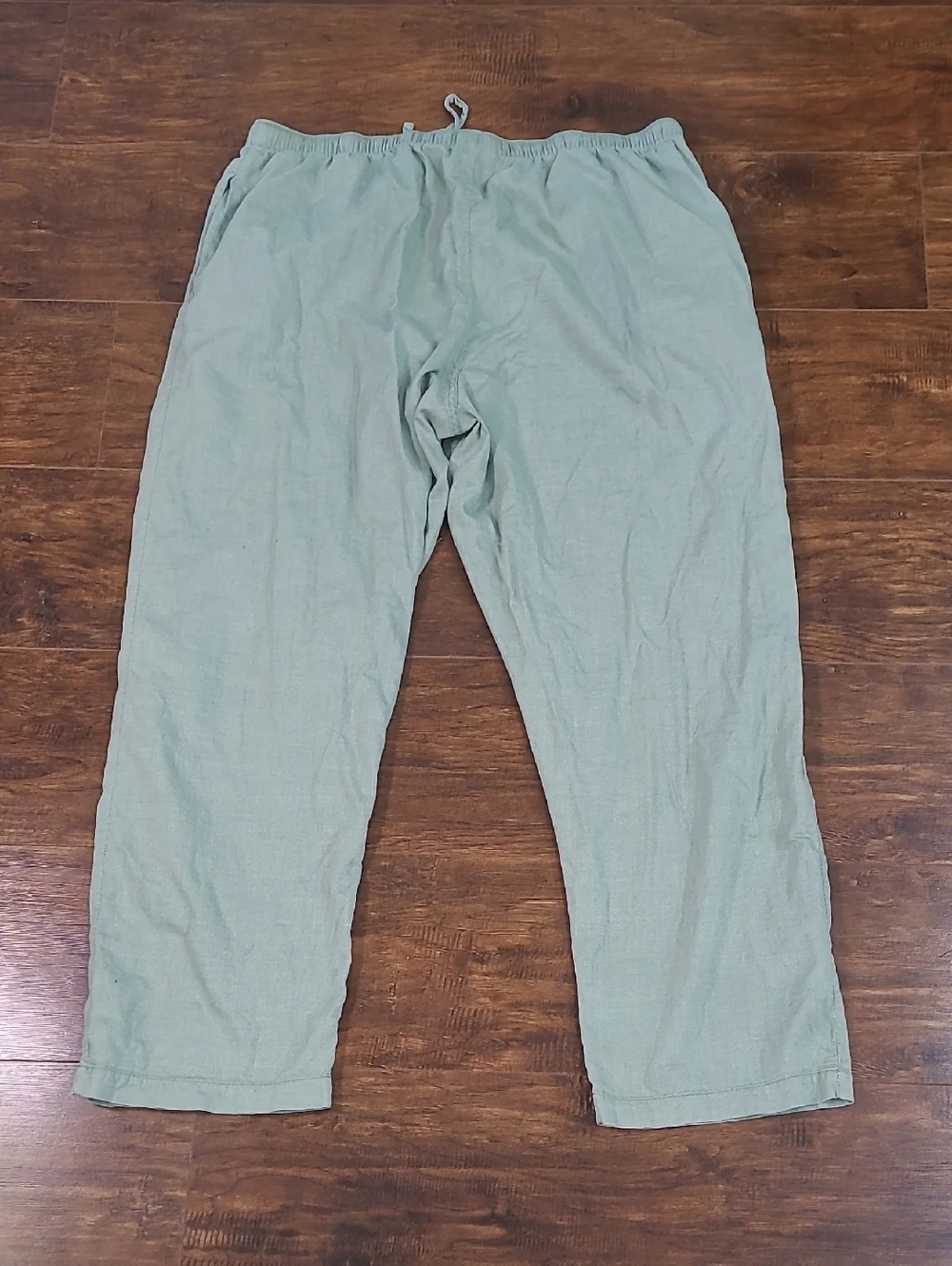 Polo by Ralph Lauren Light Sage Green Drawstring Chinos 100% Cotton Size Large